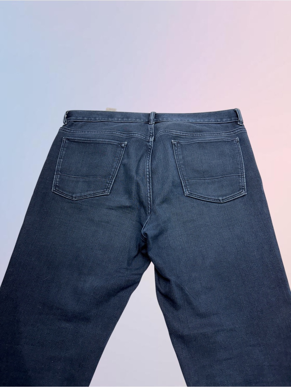 BANANA REPUBLIC Men’s 36 x 32 THE TRAVELER SLIM Blue Jeans - Picture 3 of 3